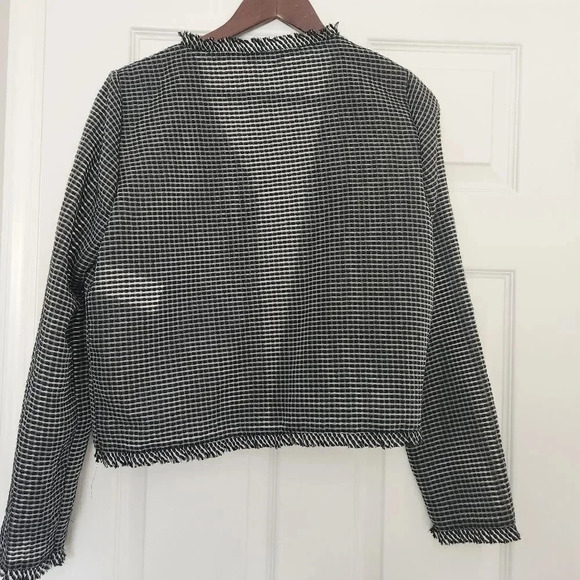 IBlues Sheer Organza Blazer Jacket sz M - Picture 6 of 9